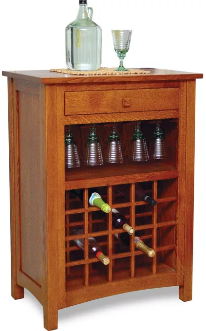 Holloway Small Mission Wine Rack