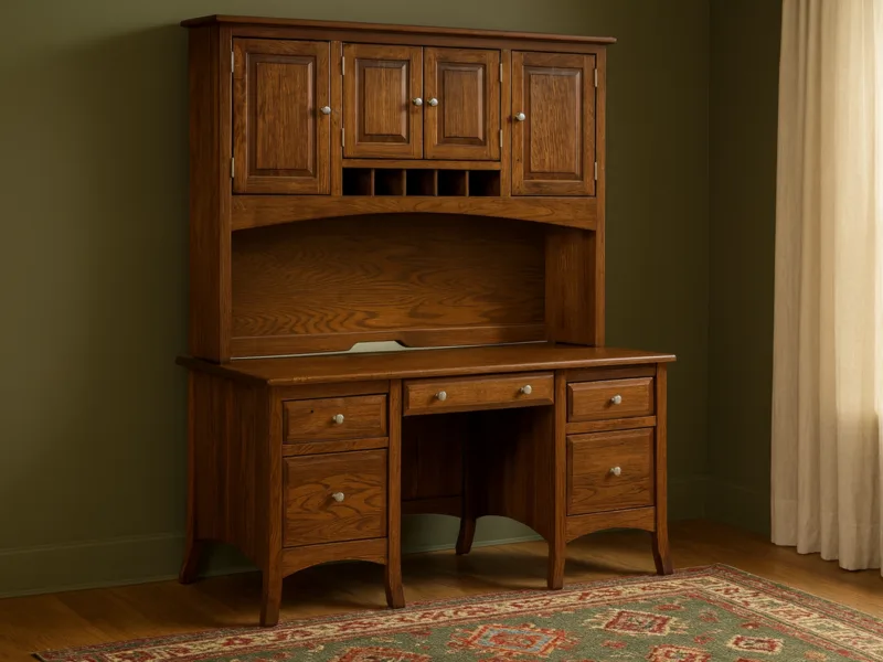 Honesdale Desk with Hutch