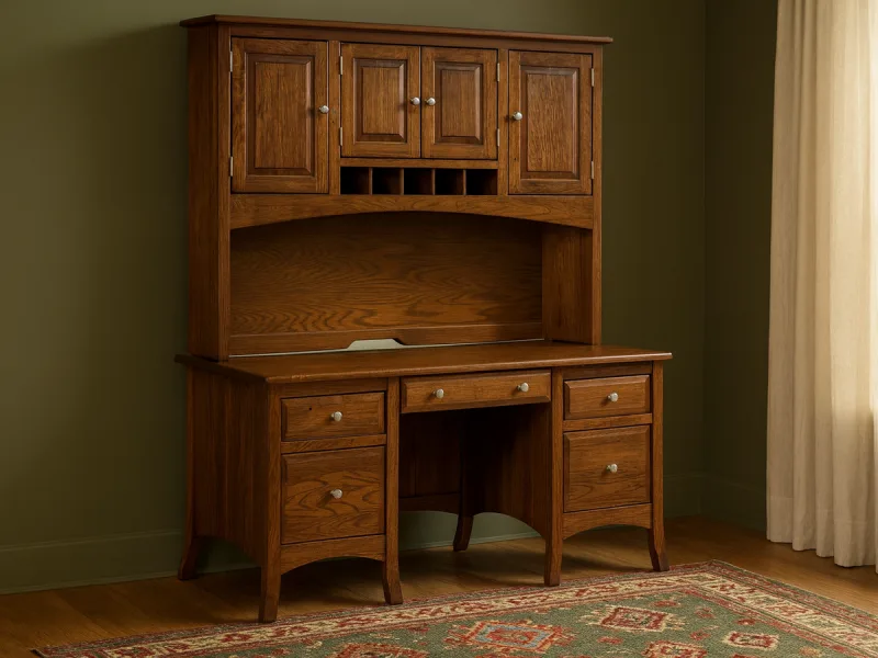 Honesdale Desk with Hutch