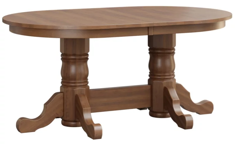 Jeremiah Double Pedestal Table