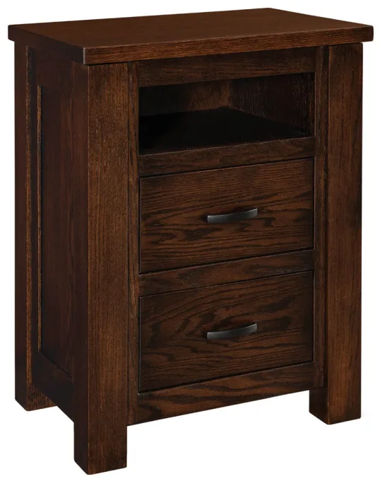 Kempworth 2-Drawer Bedside Table