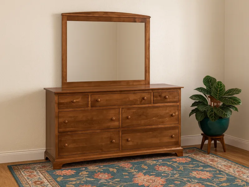 Knowles Mirrored Dresser