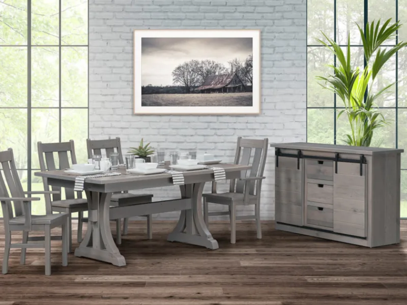 Lamar Reclaimed Dining Set