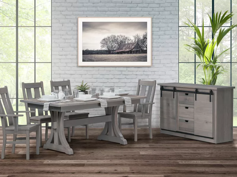 Lamar Reclaimed Dining Set