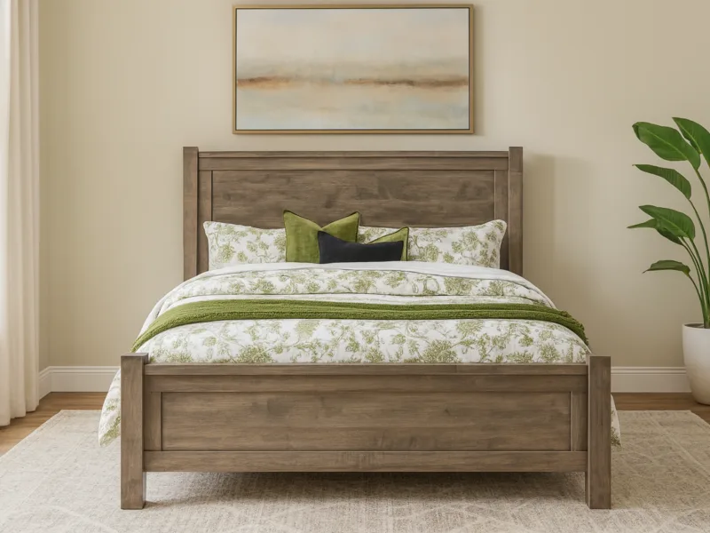 Laplace Amish Panel Bed