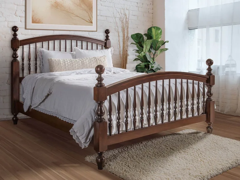 Lena Bow Spindle Bed
