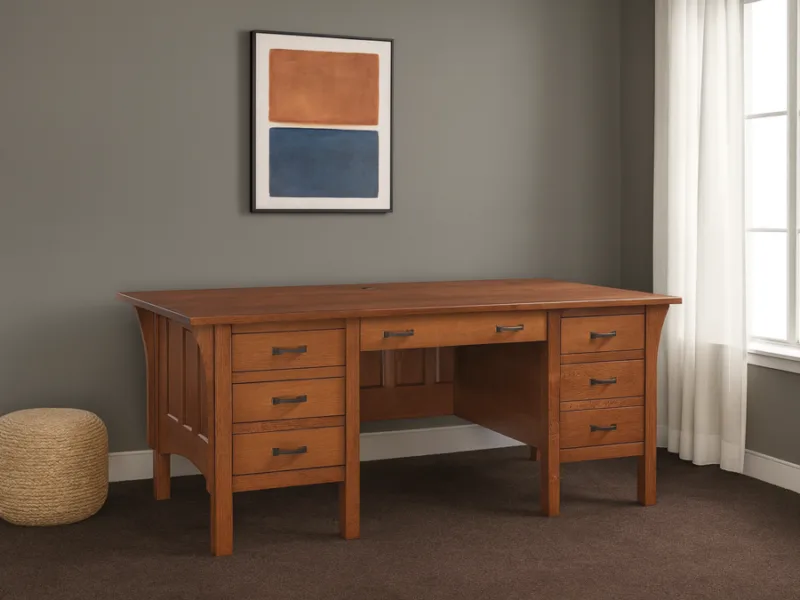 Leonardo Amish Executive Desk