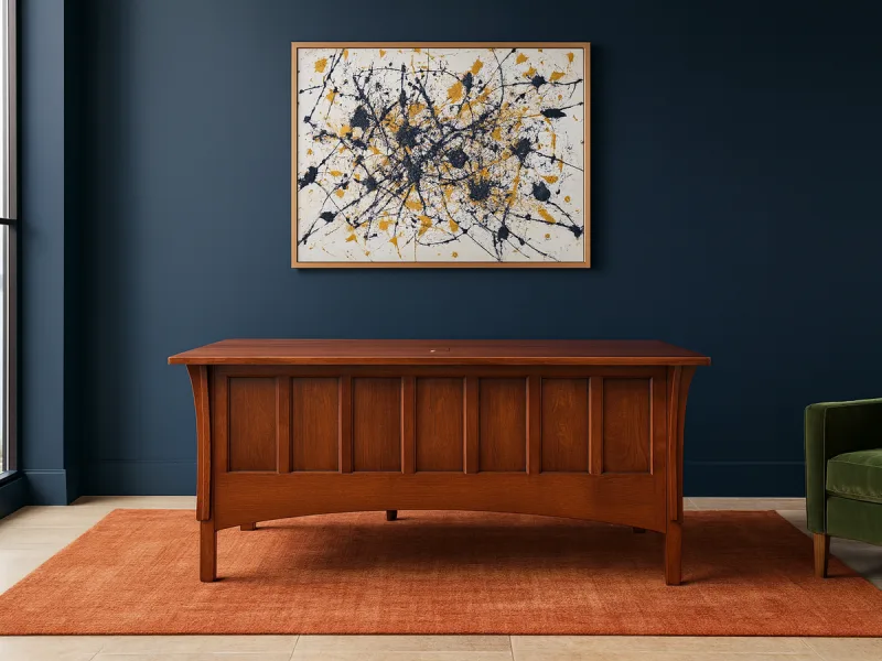 Leonardo Amish Executive Desk