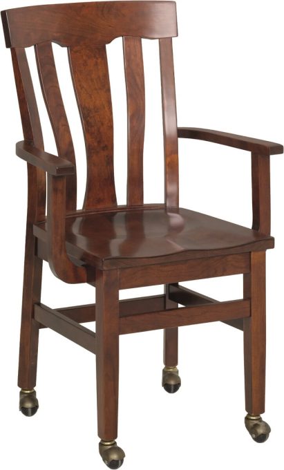 Letha Wheeled Office Chair