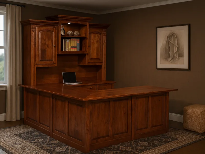 Lorena U-Shaped Desk