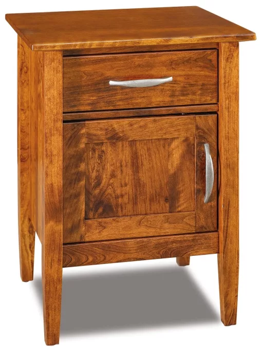 Luna 1-Door Bedside Table