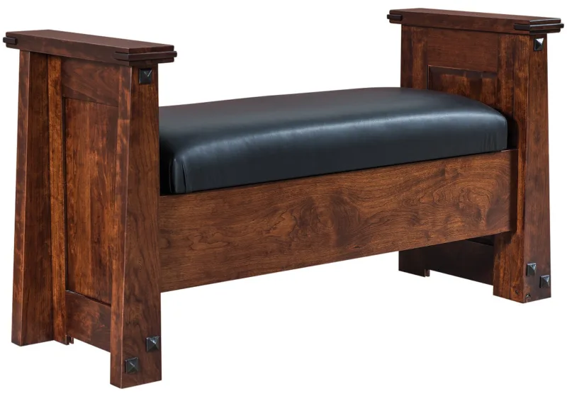Lunada Amish Storage Bench