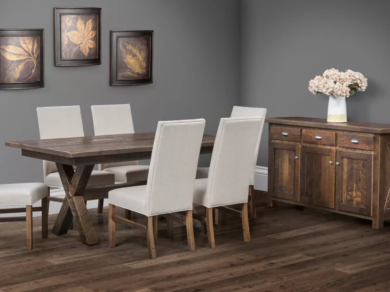 Magdala Barnwood Dining Set
