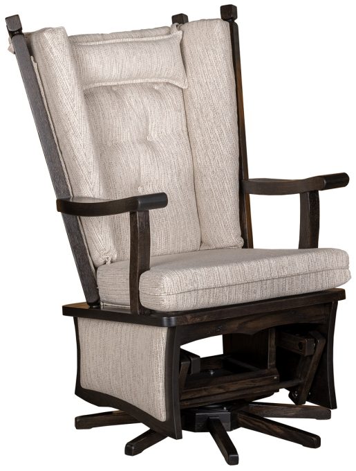 Mallow Amish Swivel Glider