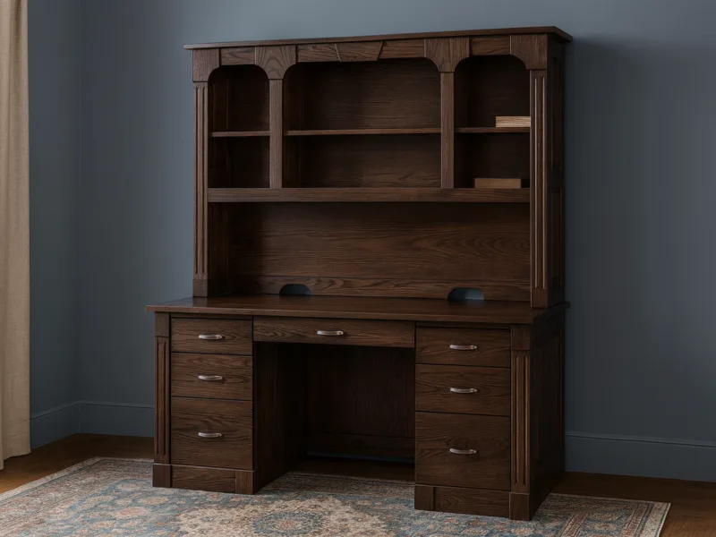 Margate Desk With Hutch
