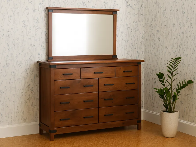 Meridian Dresser with Mirror