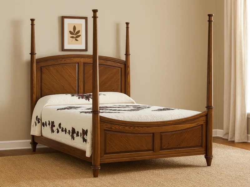 Middleton Carved Poster Bed