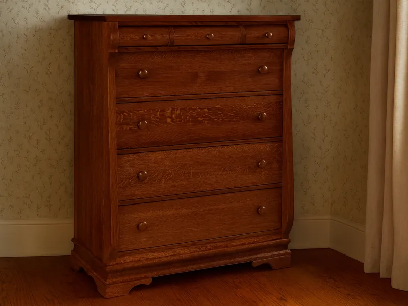 Milwaukee Sleigh 7-Drawer Chest