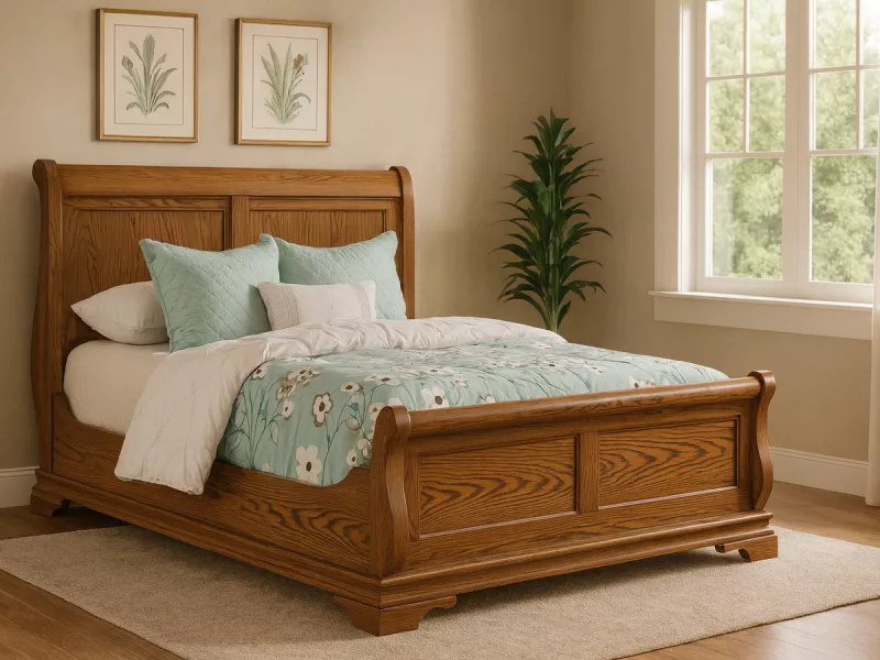 Milwaukee Sleigh Bed