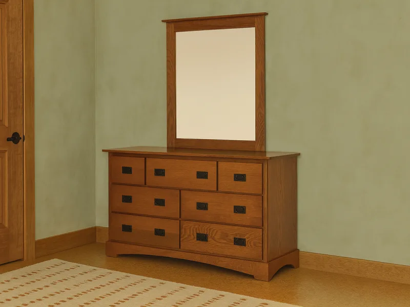Mission Hills Mirror Dresser