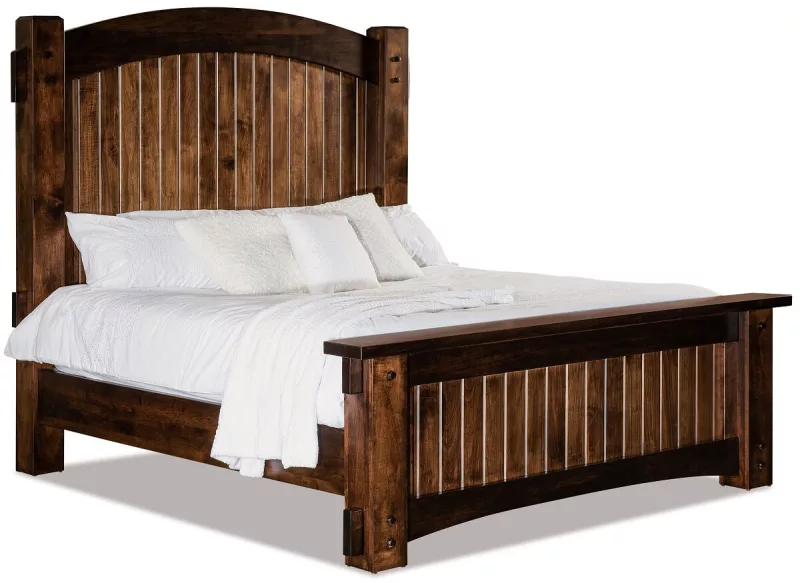 Muskegon Bed With Extra Tall Headboard