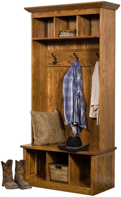 Nealy Amish Hall Seat