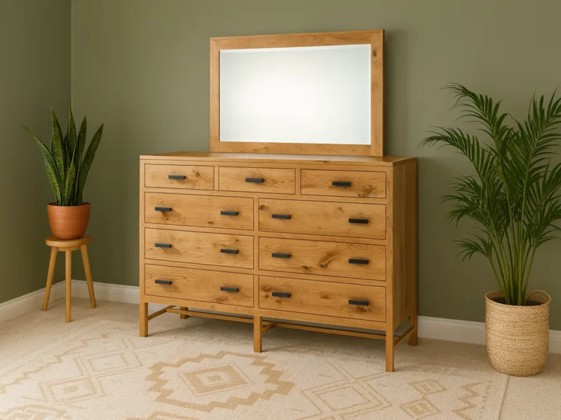 New Lebanon 9-Drawer High Dresser