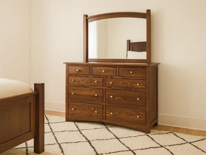 Norway Tall Mirror Dresser
