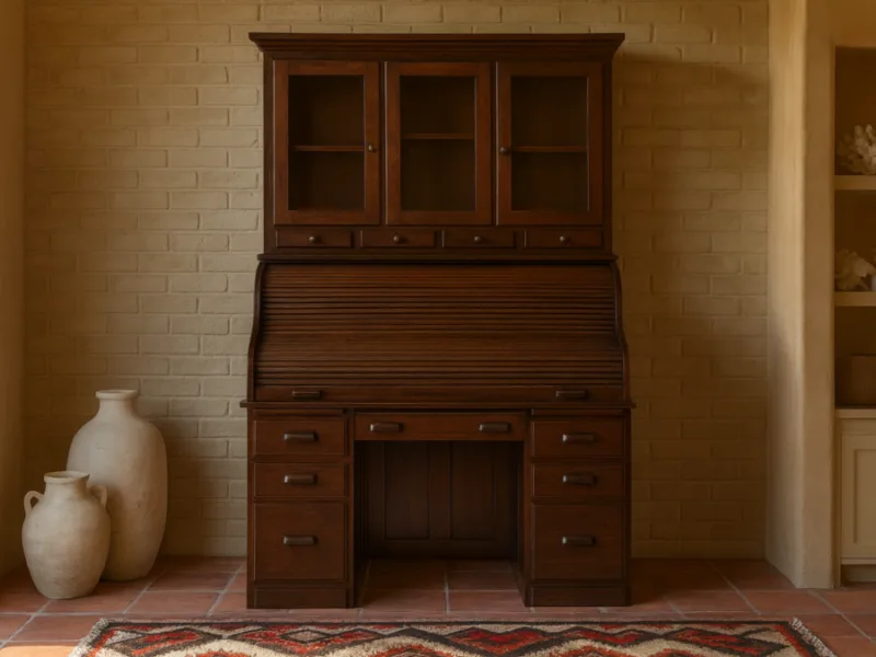 Novelist’s Roll Top Desk