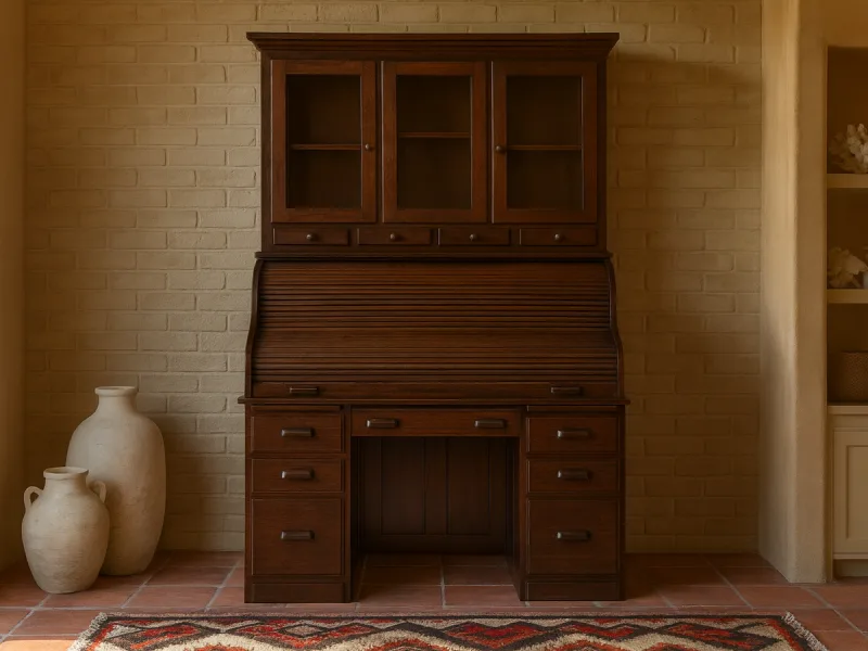 Novelist’s Roll Top Desk