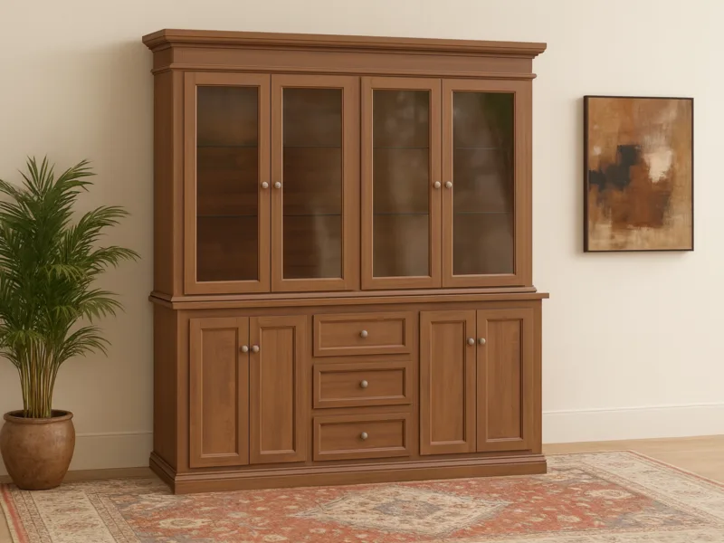 Odenville 4-Door Hutch