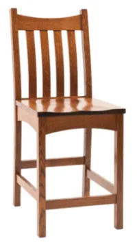 Omaha Mission Bar Chair