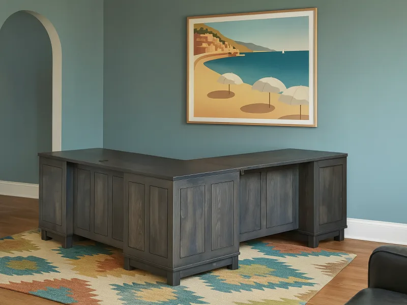 Omega L-Shaped Desk