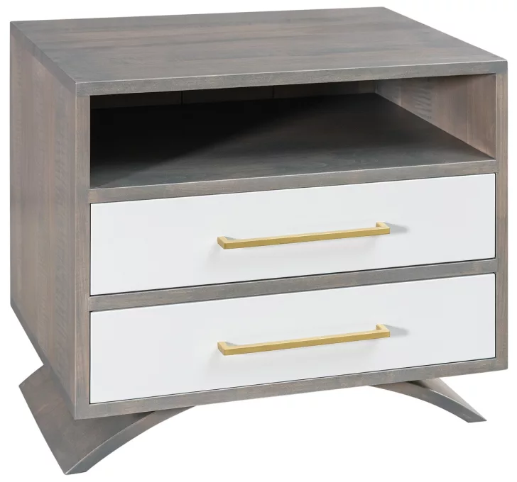 Oviedo 2-Drawer Bedside Table