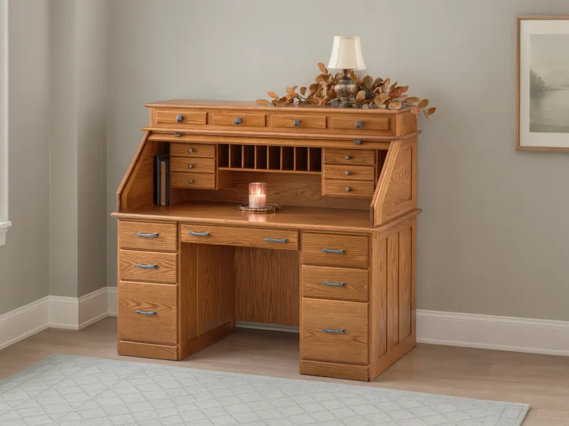 Postmaster’s Roll Top Desk