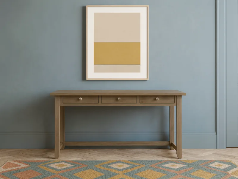 Poteau Open Desk