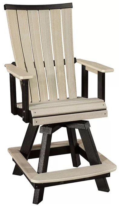 Prentiss Outdoor Swivel Bar Chair