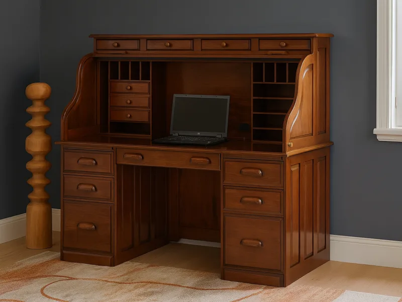 Publisher’s Roll Top Desk