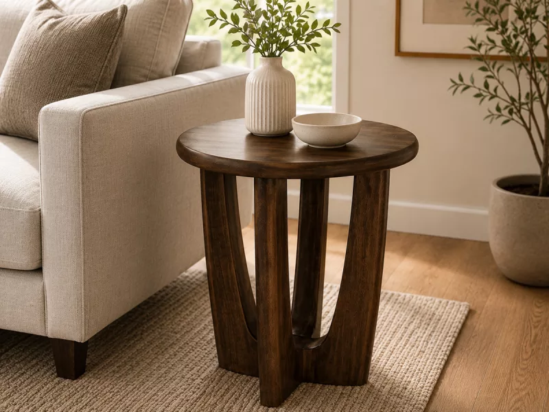 Quesnal Round Side Table