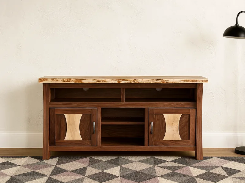 Reed Live Edge Media Console