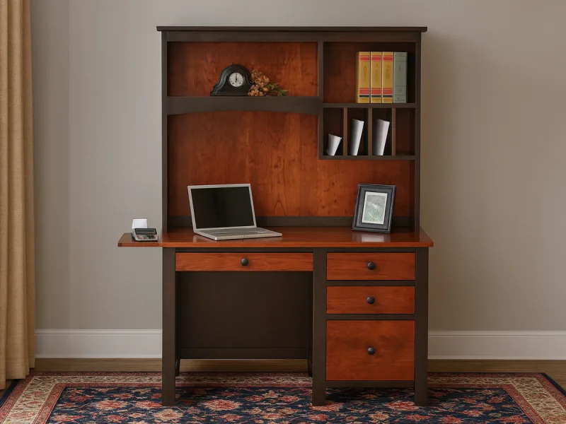 Rochester Work Station with Hutch