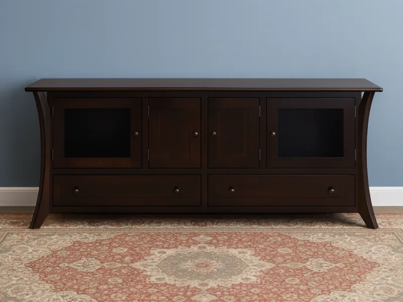 Rockefeller 4-Door Media Stand