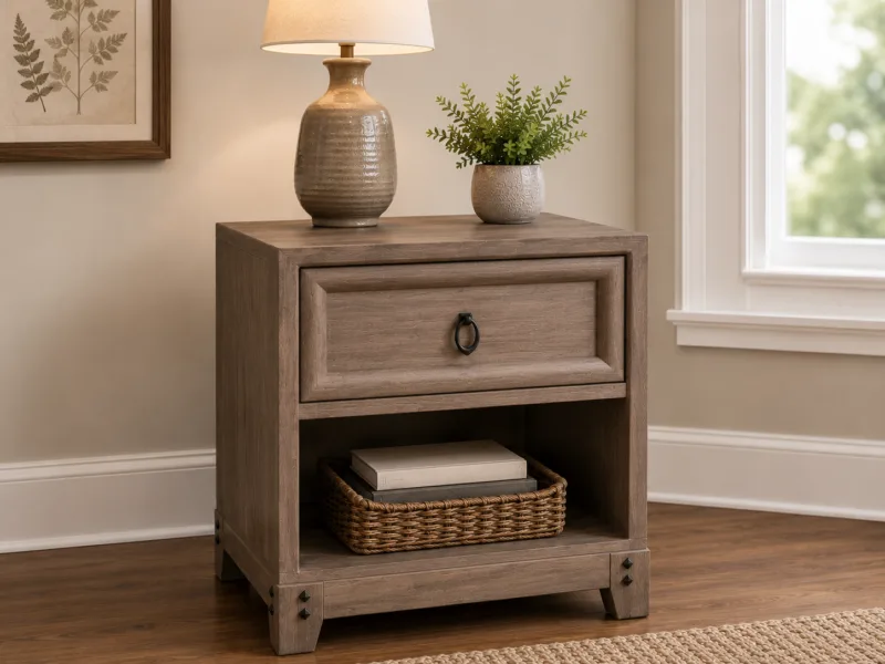 Romney 1-Drawer Nightstand