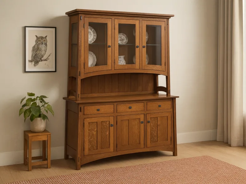 Rosales 3-Door Hutch