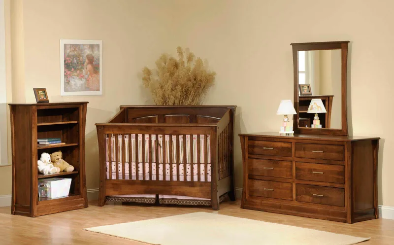 Rosewood Wooden Nursery Set