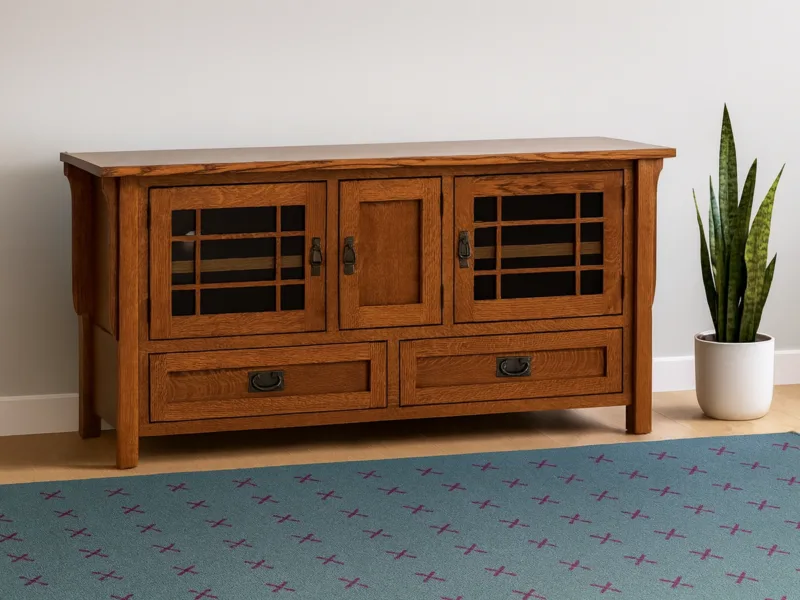 Rushmore 3-Door Media Stand