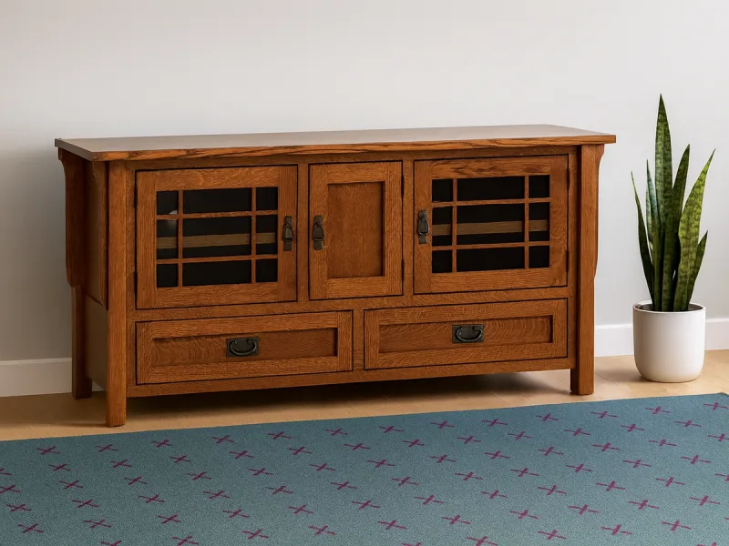 Rushmore 3-Door Media Stand