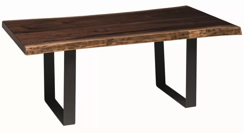 Rustic Ritz Live Edge Coffee Table