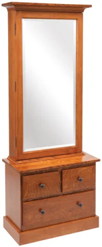 Rutland Jewelry Mirror Armoire