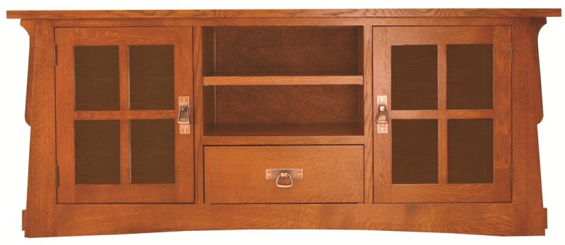 Salcha 1-Drawer Media Stand